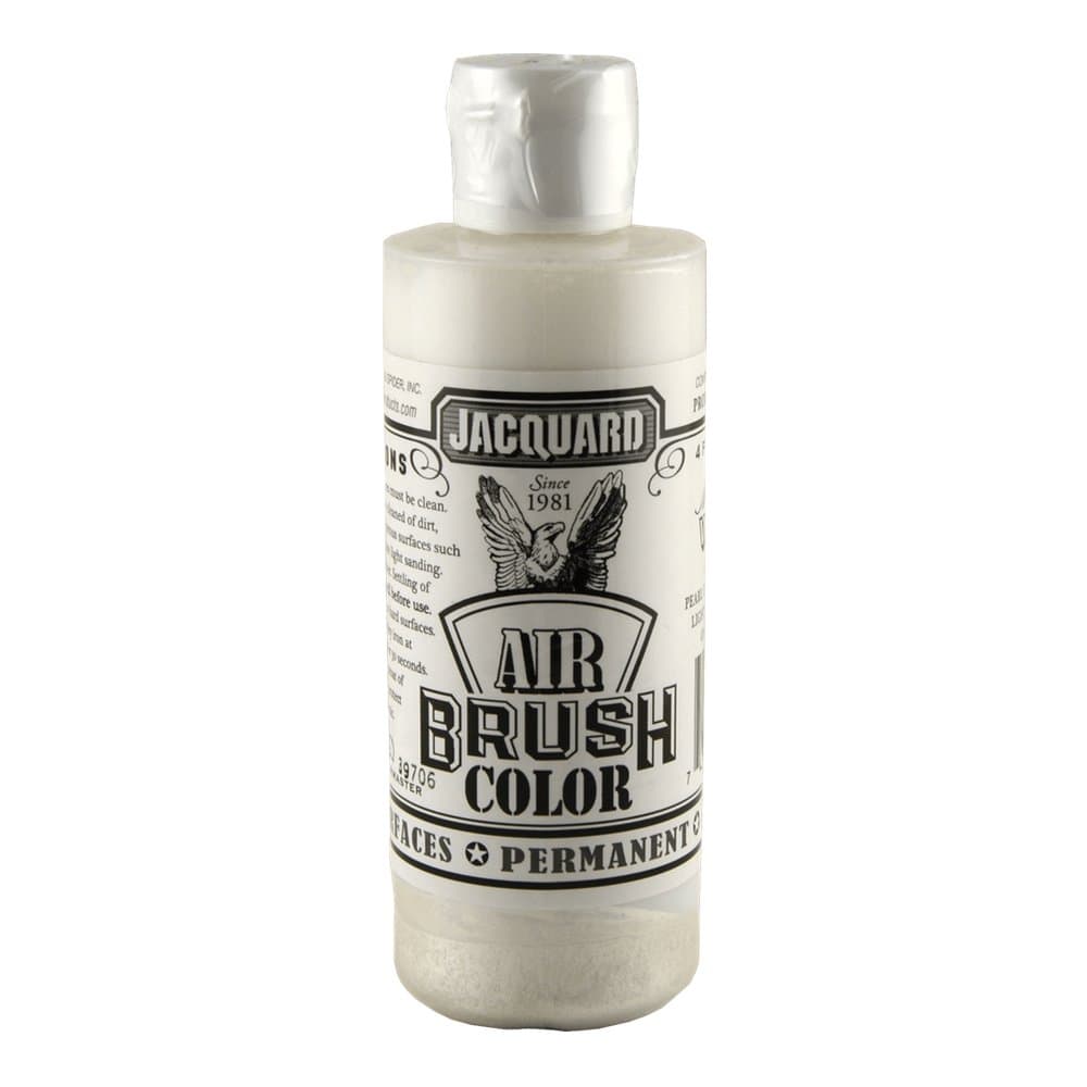 AIRBRUSH 4OZ METALLIC WHITE