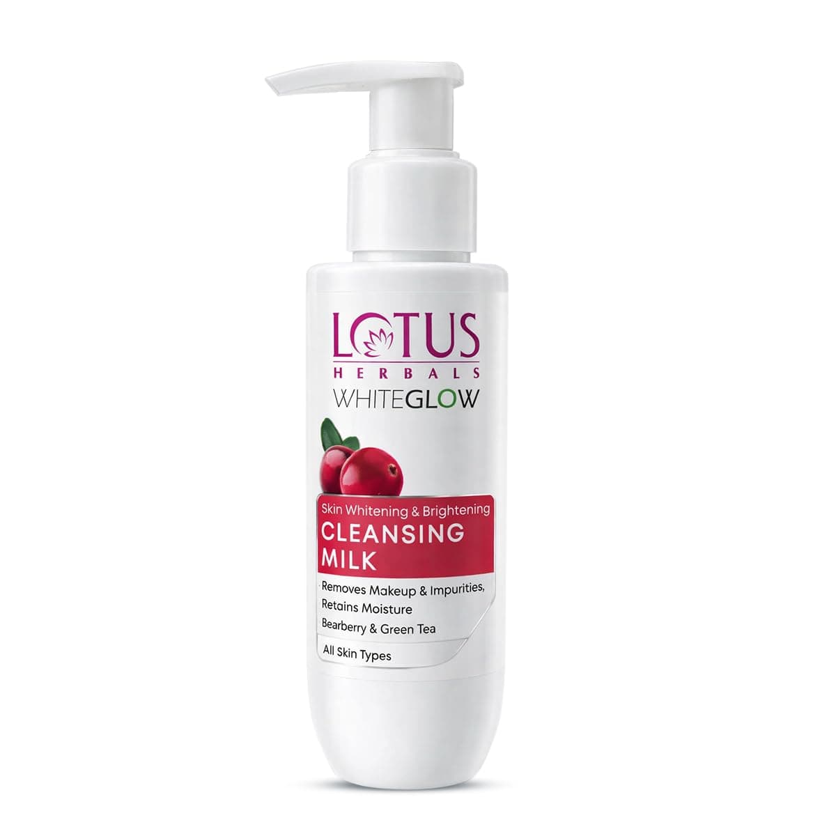 Lotus Whiteglow Cleansing Milk, 80ml