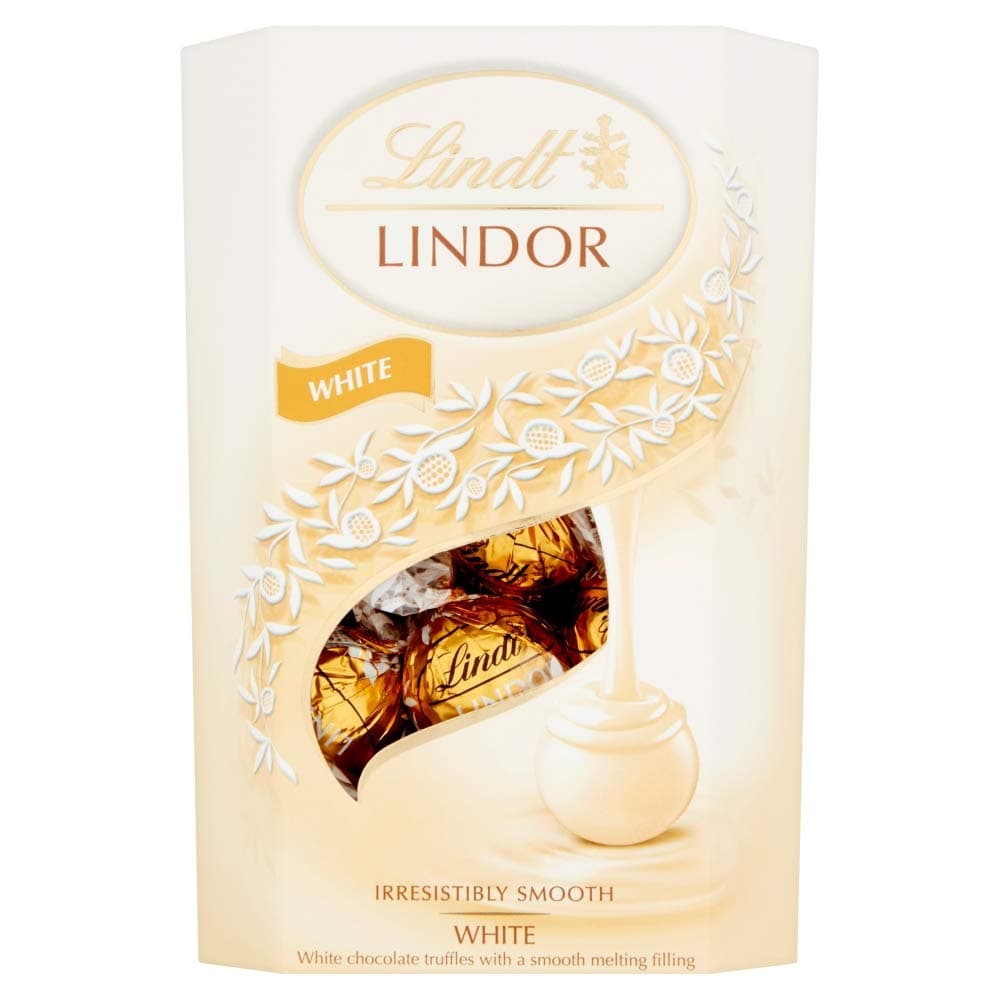 Lindor - White Chocolate Truffles - 200 Grams