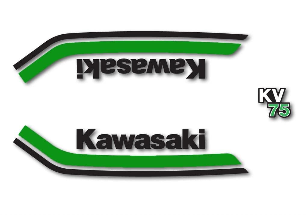 Reproduction Decals KKV-79-075-3 KV75 Complete Decal Set - White Model