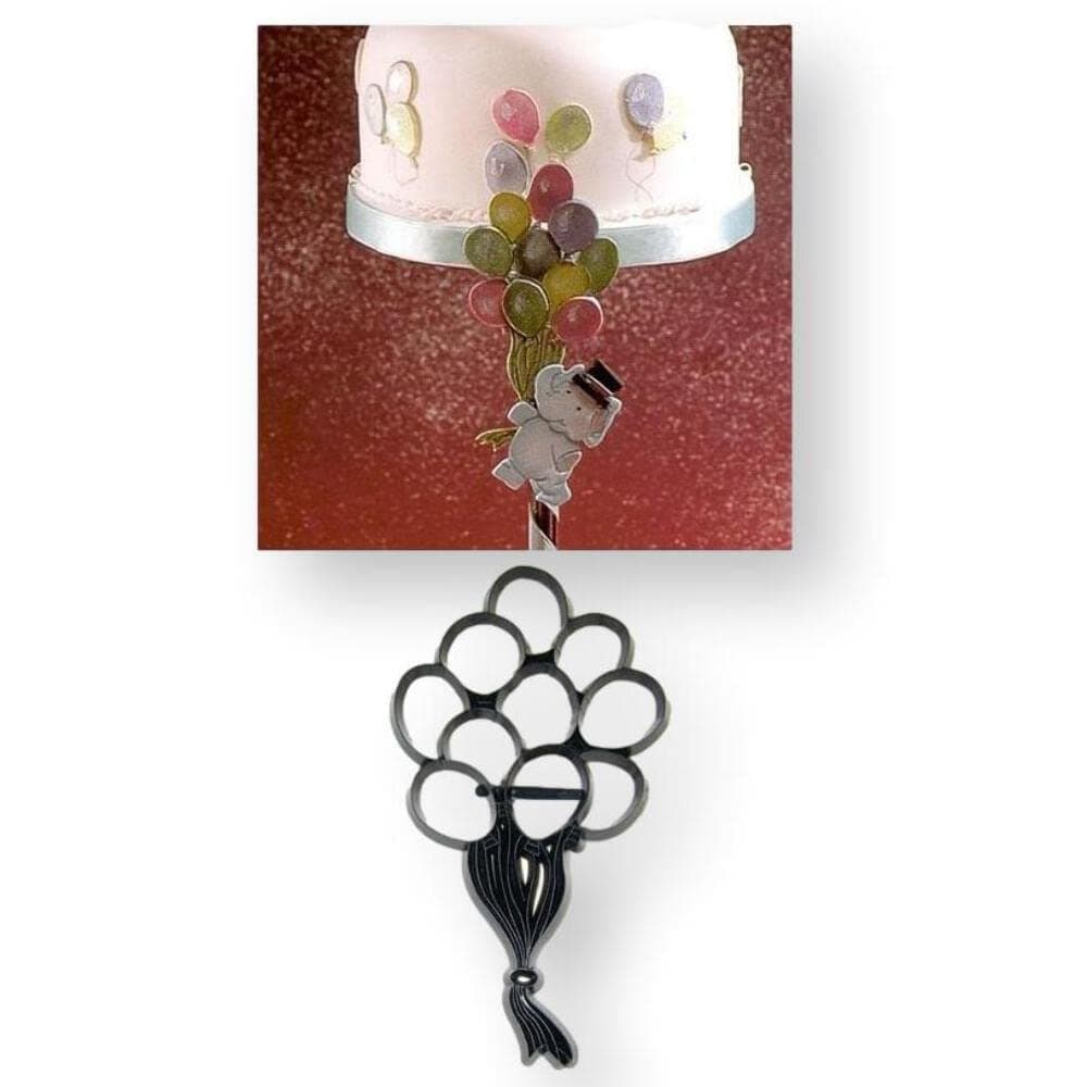 Patchwork Cutters Balloons Sugarcraft Cake Decorating