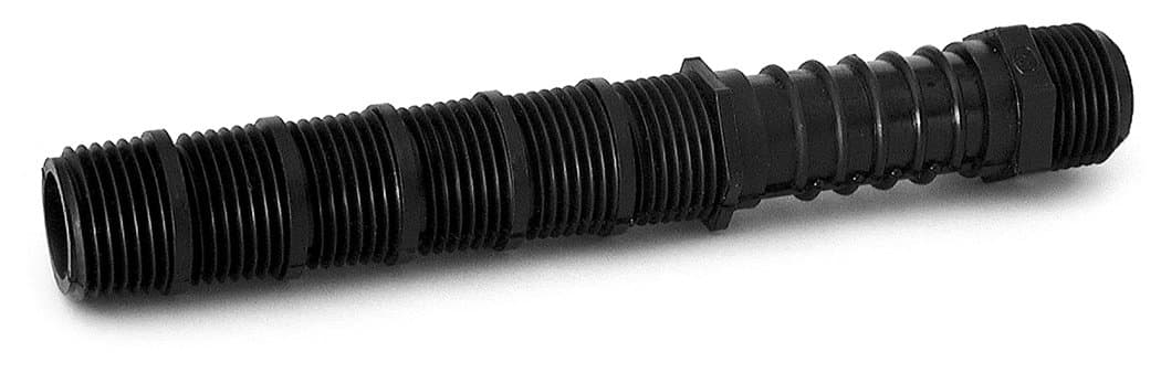 Rain Bird RISERCO6 PVC Cut-Off Riser, 1/2" Male Pipe Thread x 1/2" Male Pipe Thread, Adjustable Height 1" - 6"