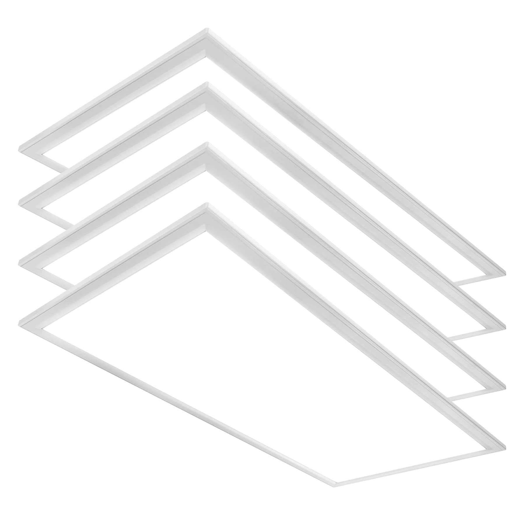 Case of 4-2x4 LED Flat Panel Light - Wattage Adjustable 50W/60W/70W - Color Tunable 3500K/4000K/5000K/5700K/6500K