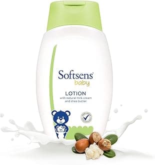 Softsens Baby Lotion with Natural Milk Cream & Shea Butter (200ml)
