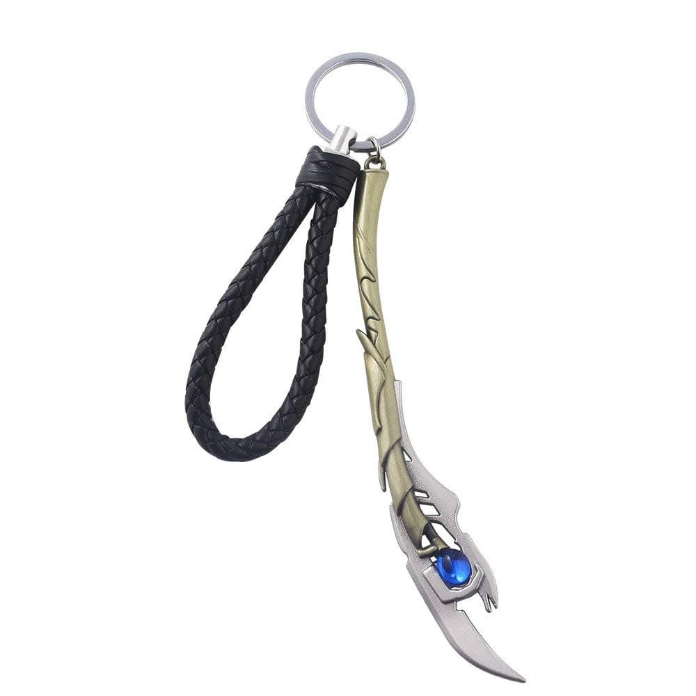 Marvel-Inspired Avengers Loki Scepter Keyring