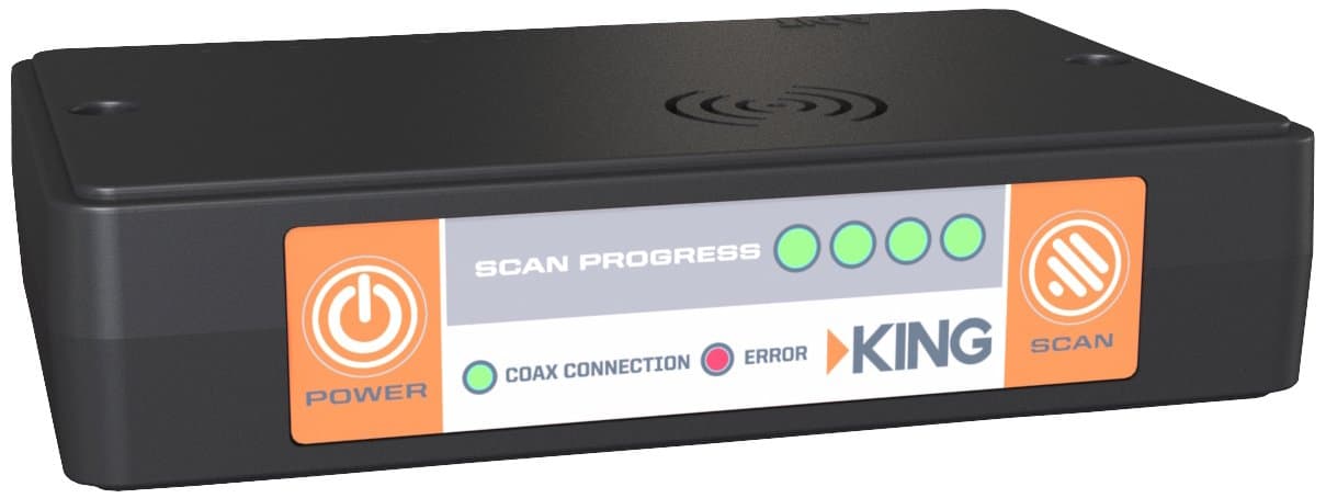 KING KING UC1000 Universal Controller to Make Quest Antenna Compatible with DirecTV, Bell, or DISH Receivers