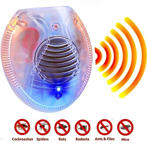 Ultrasonic Spider and Rodent Electronic Plugin Pest Repeller (6 Pack)