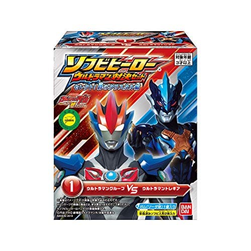 Sofubi Hero Ultraman Battle Set Select! Kitsuna no Crystal Arc 12Pack Box (Candy Toy)