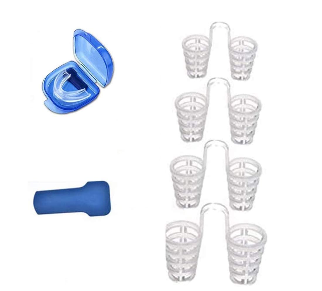 Beibi Snore Aides Anti Snoring Devices, Snoring Solution Effective, Stop Snoring Mouthpiece Sleep Aid, Night Mouth Guard Bruxism Mouthpiece Stop Snoring Devices for Men And Women