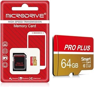 Micro SD Card Mini SD Card Class10 Memory 32GB 64G 128G 256G Extreme Pro High Speed Write Super Compatibility Phone Camera Meomory Card (64, GB)