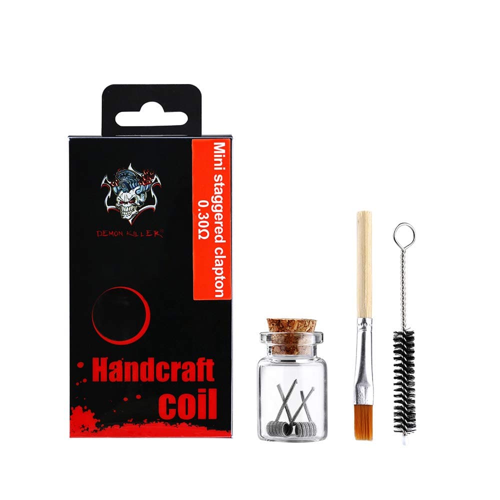 Handcraft Coil Mini Staggered Clapton 0.3Ohm - Platinum