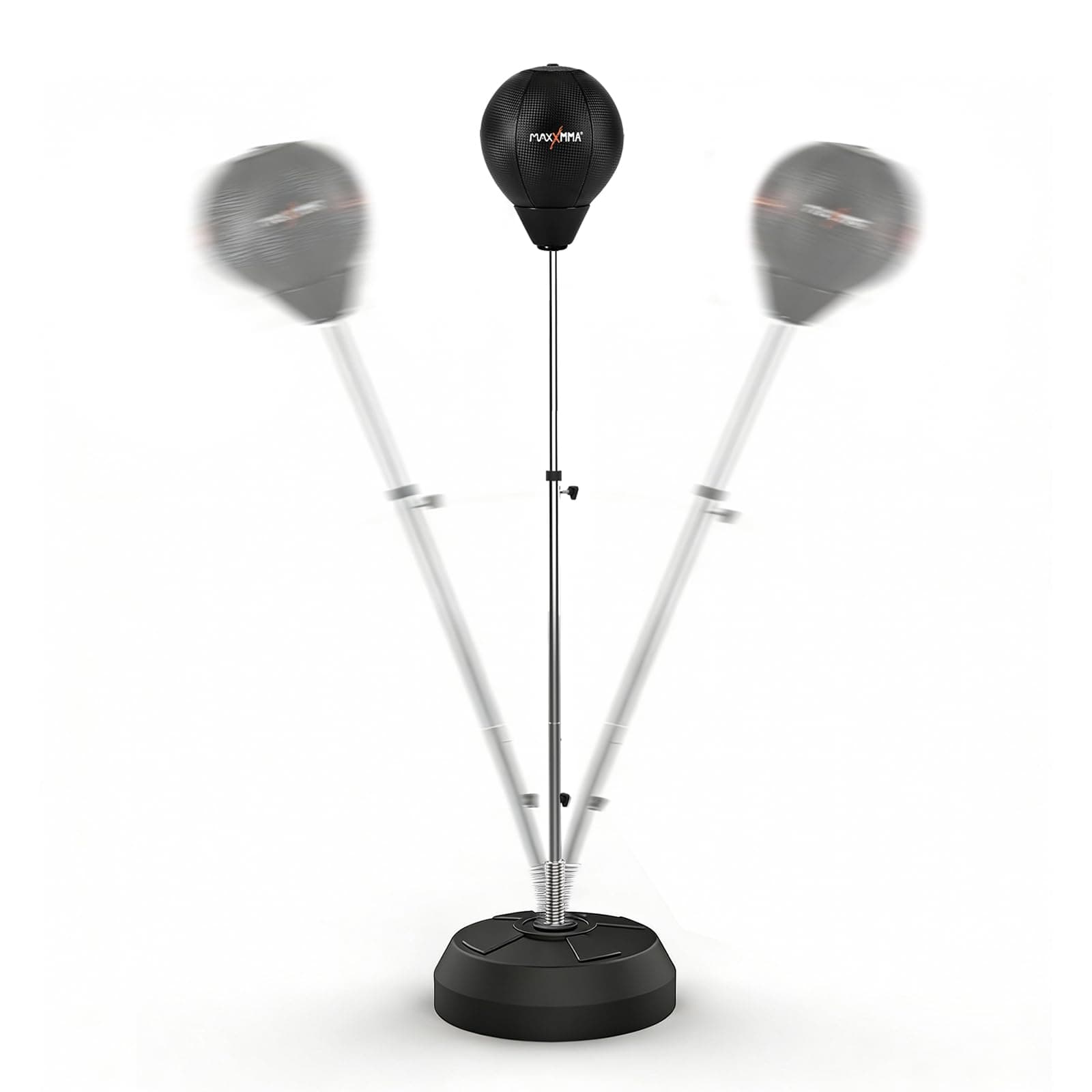 Speed-Adjustable Freestanding Reflex Bag, Patented Infinite Speed Control Boxing Trainer for Adults & Youth, Home Gym MMA Training Equipment