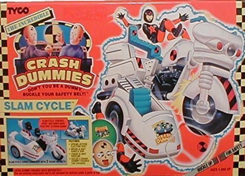 The Incredible Crash Dummies Slam Cycle with Side Car