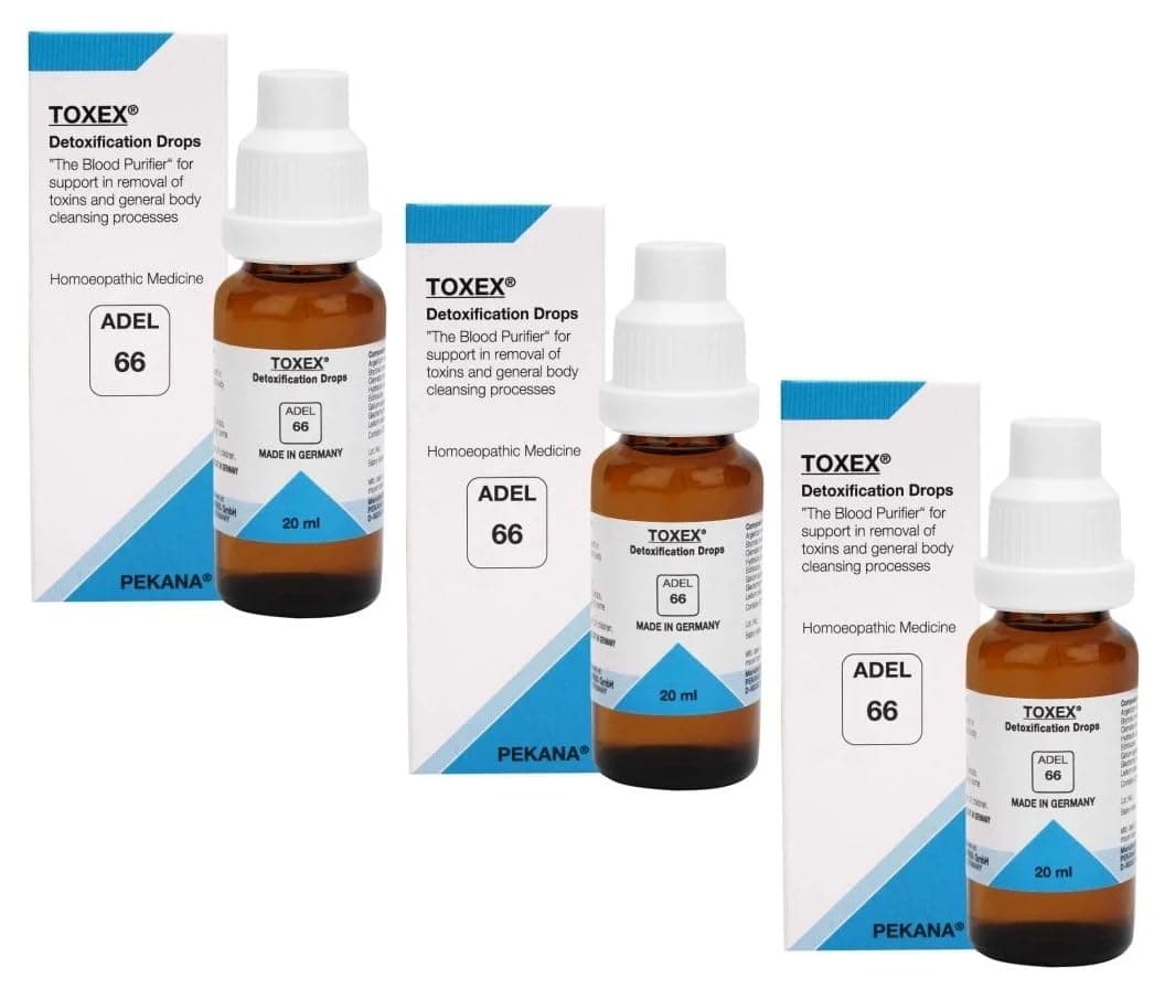 ADEL - 66 Detoxification Drops(Pack of 3)