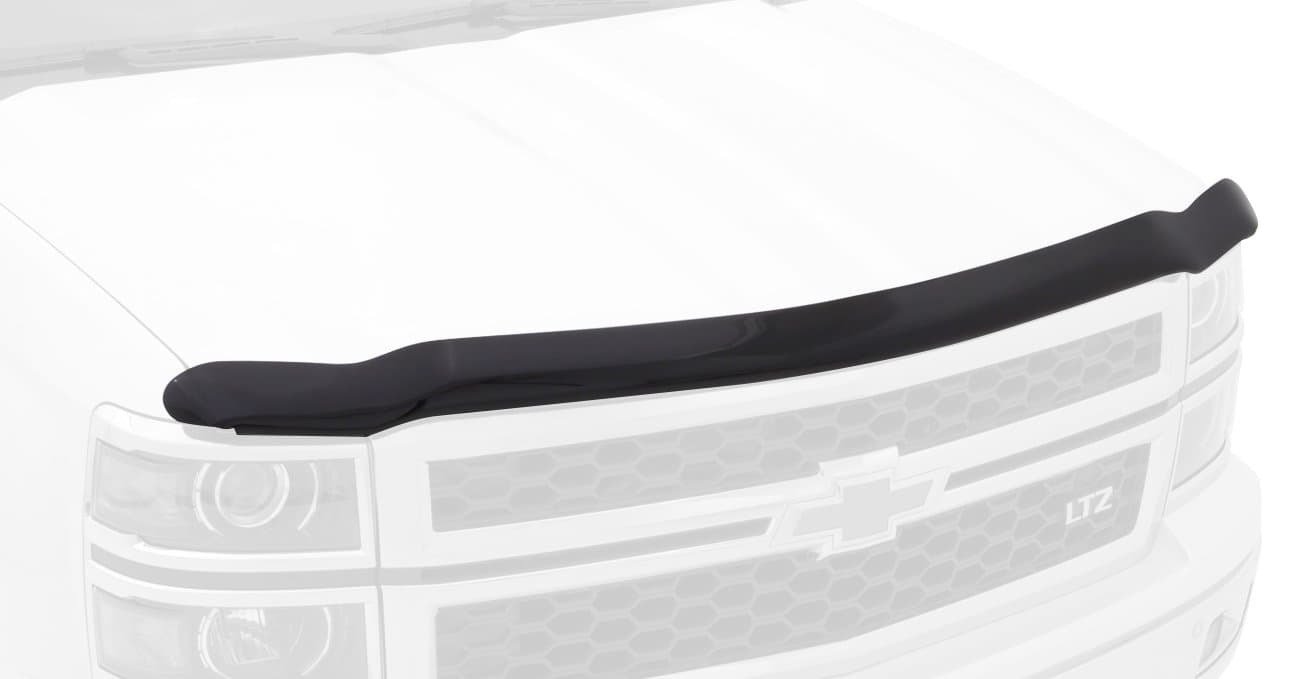Auto Ventshade Black Tie 876503 Hood Shield
