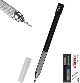 Tungsten Steel Scriber, Model Hobby Making Tools, Resin Carved Scribe Line Cutting Tool for Gundam, Scale Military Model, 3D Resin Parts