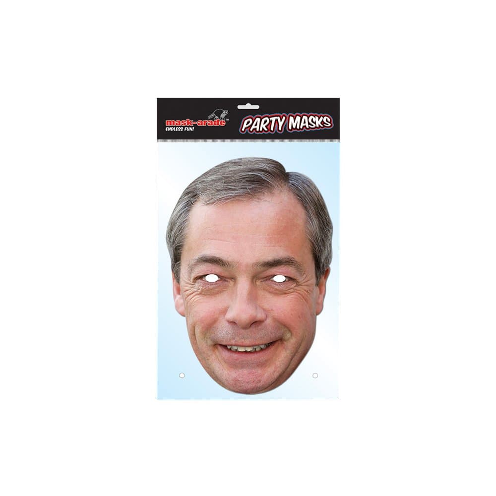 Nigel Farage Face Mask UKIP