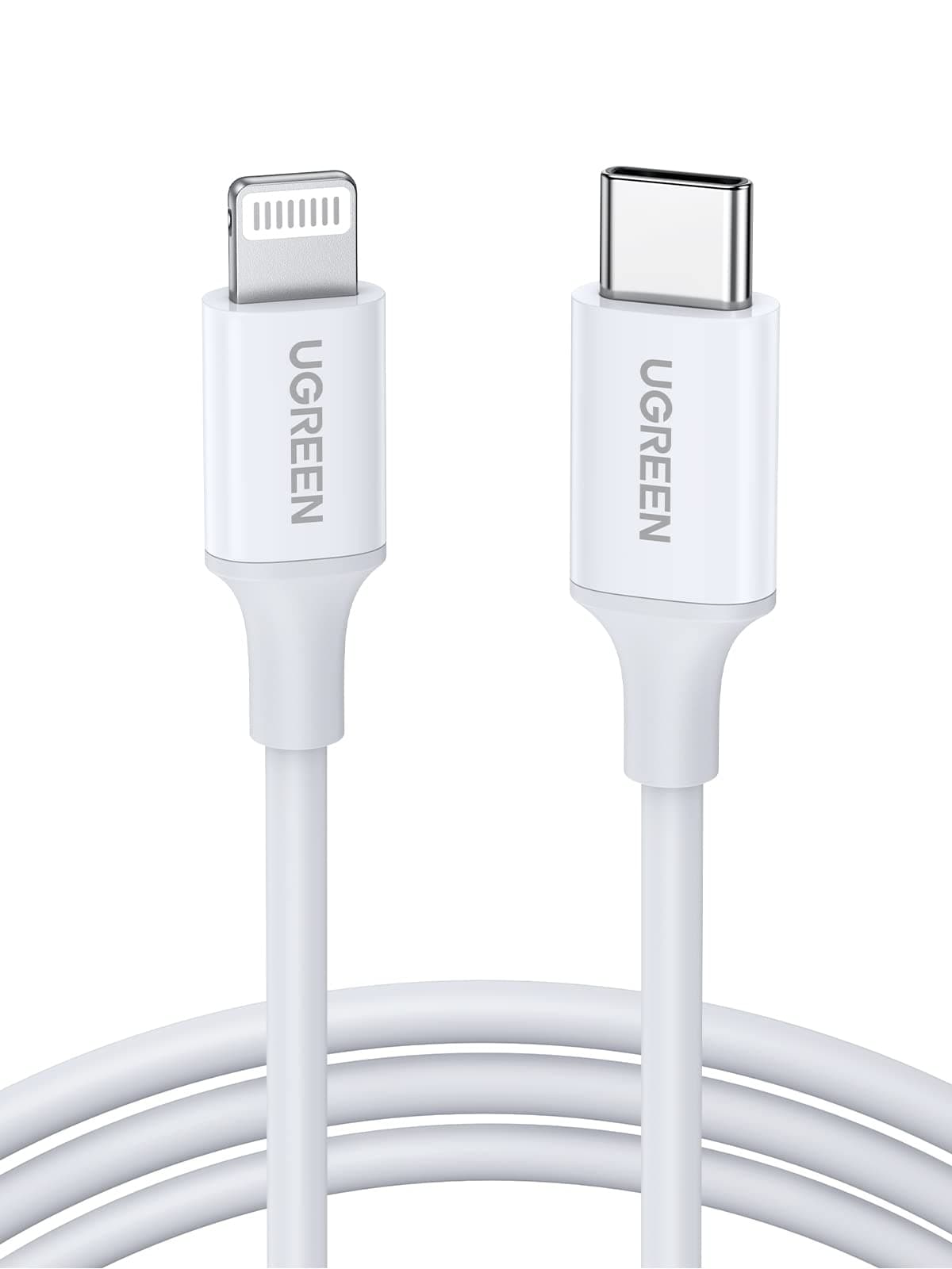 iPhone Charger Cable 1M, [MFi Certified] USB C to Lightning Cable Fast Charging Power Delivery PD 20W Charging for iPhone 14/14 Pro/Plus/ Pro Max, 8-13 All Series, iPad-White