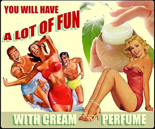 Cream Perfume Company Cottage Portfolio Solid Perfume - Rose