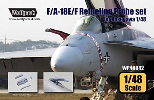 Wolfpack 1:48 F/A-18E/F Refueling Probe Set for Hasegawa - Resin Detail #WP48042