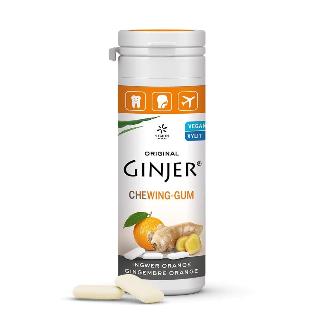 Ginger Ginjer Chewing Gum Gum 30g