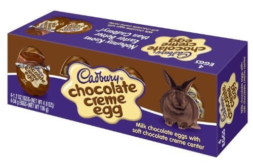 Cadbury Easter Milk Chocolate Creme Egg, 4-count by Cadbury