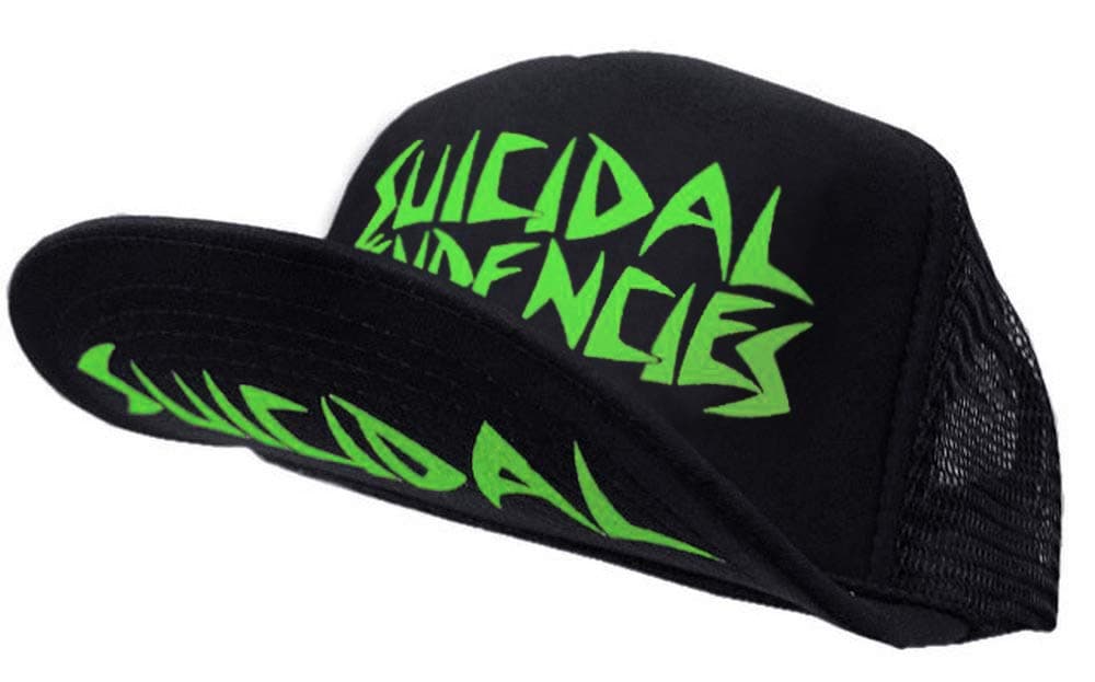 Suicidal Tendencies Official OG FLIP UP Trucker Hat + Sticker