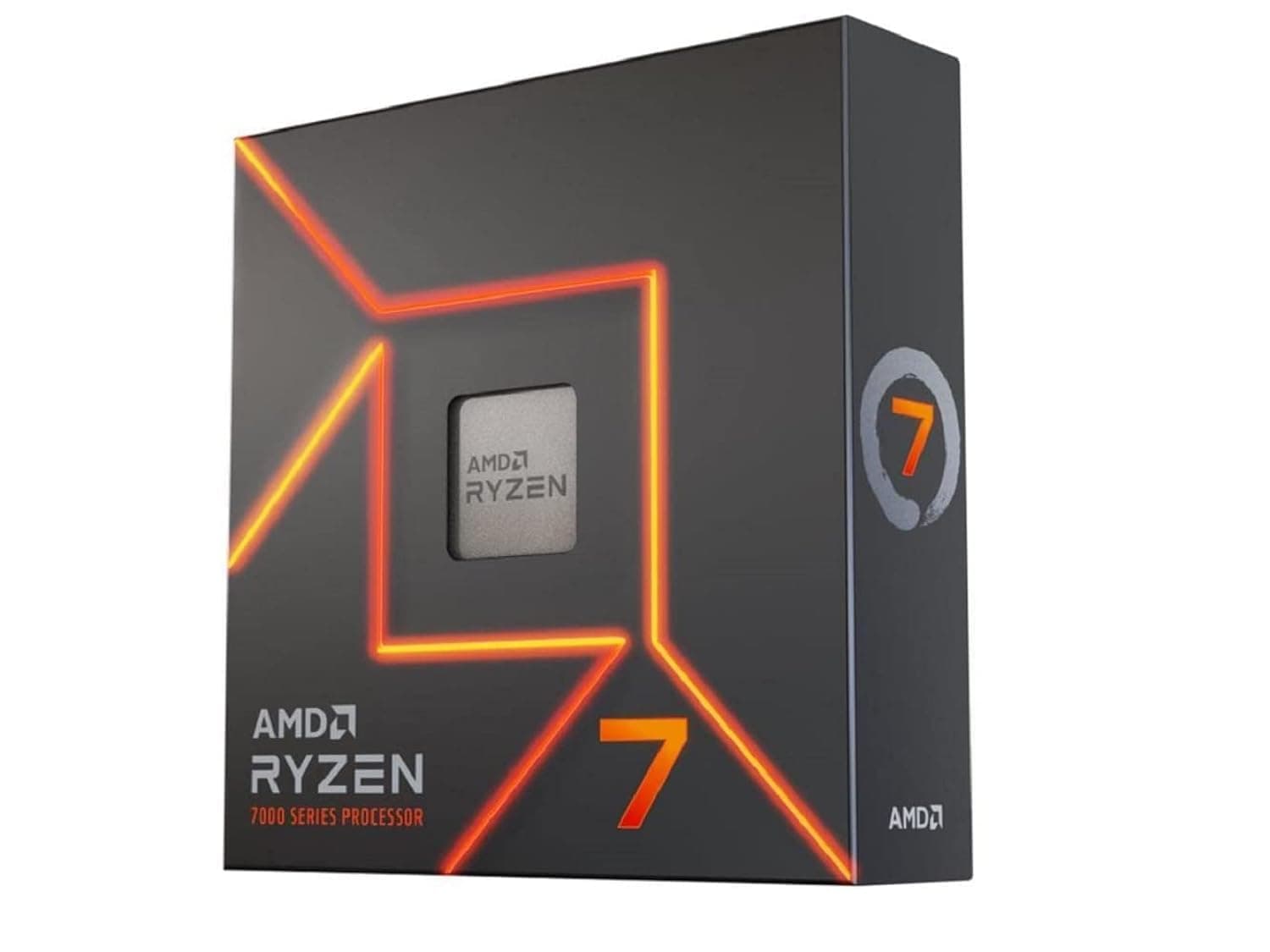 Ryzensets 7 7700X Processor (integrated Radeon Graphics, 8 cores/16 threads, 105W DTP, AM5 Socket, 40MB cache, up to 5.4 GHz max boost, no cooler)