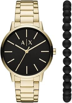 Armani Exchange Watch, Men's Three-Hand, Stainless Steel Watch, 42mm case size