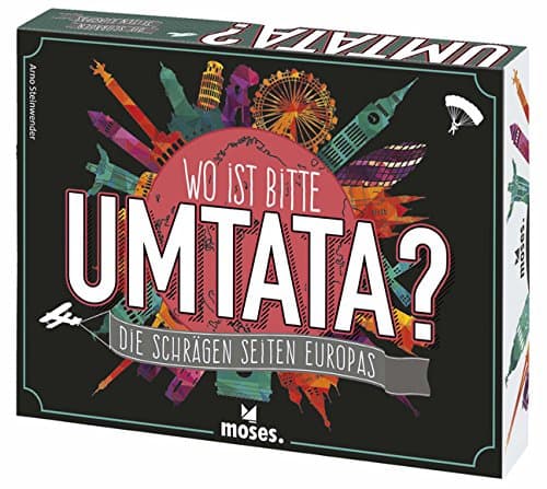 moses., table quiz game "Wo ist bitte Umtata?" (German language product), model number: 90226
