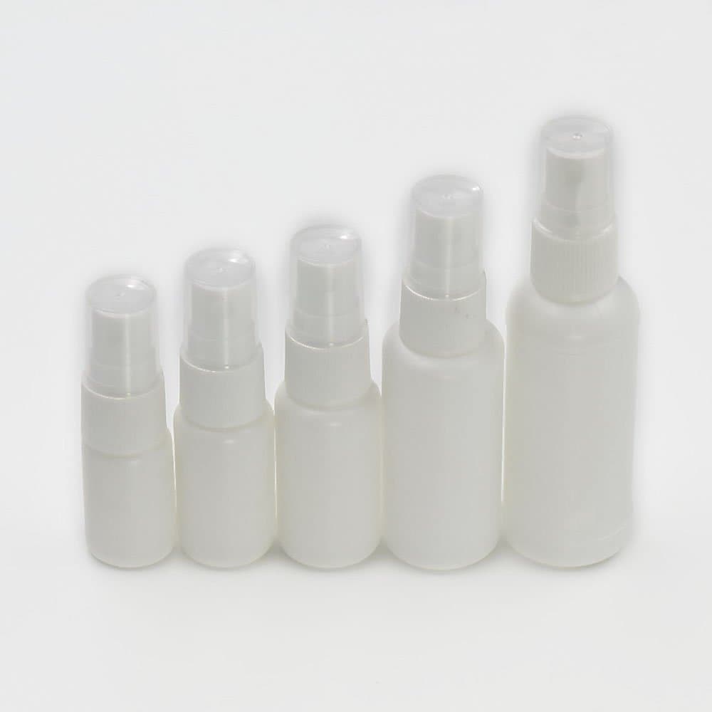 20 Pcs Empty Bottle 50ml Nasal Spray With Pump Sprayer Plastic White