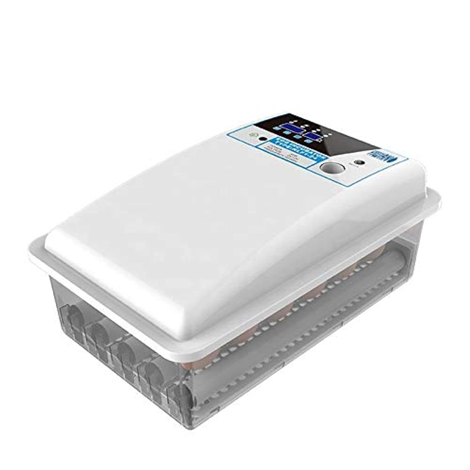 Dual Power Digital Mini Automatic 24 Eggs Incubator with Turner