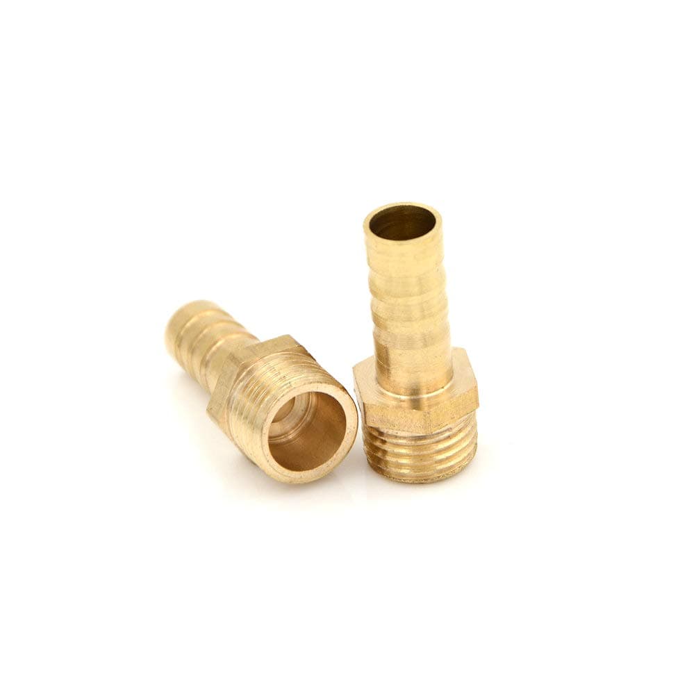 Male BSP Thread 1" Male Thread Pipe Fitting 25 mm Barb Hose Tail Connector for Pond/Pool/Hose Pipe Adapters (Pack of 2)