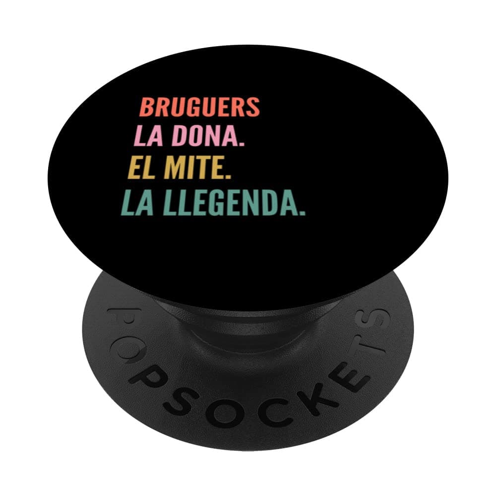 Funny Catalan First Name Design - Bruguers PopSockets Swappable PopGrip
