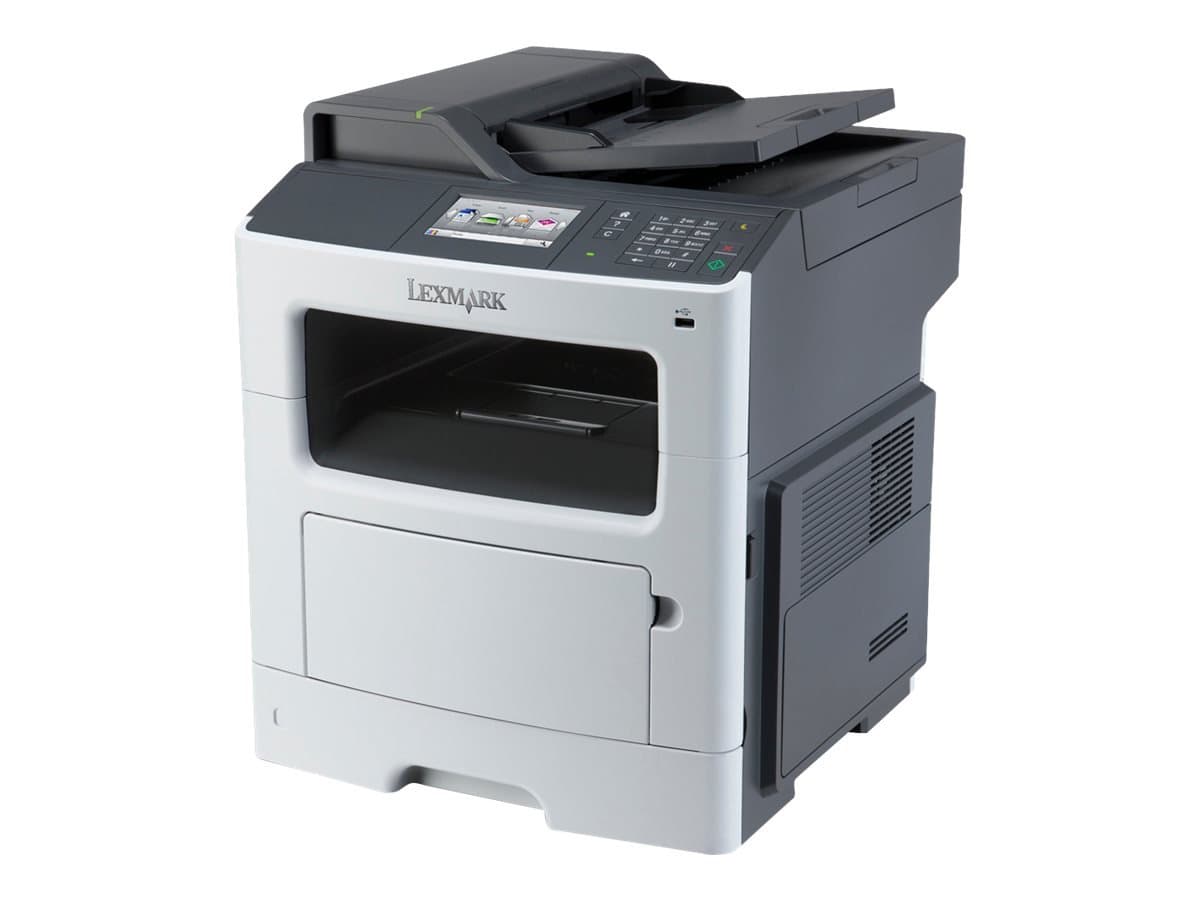 Lexmark MX417de Monochrome All-in One Laser Printer, Scan, Copy, Network Ready, Duplex Printing and Professional Features