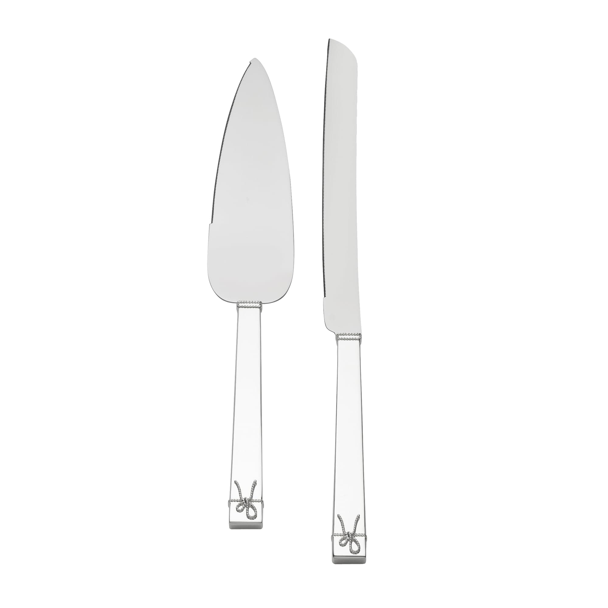 Vera Wang Love Knots Cake Knife and Server