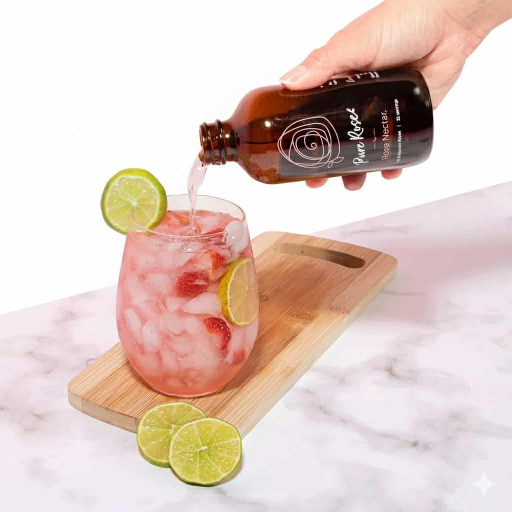 Pure Rose Nectar - 8 Servings