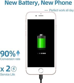 15500mAh Super Capacity Battery Compatible with iPhone 13 Pro Max, 0 Cycle Li-Polymer Replacement Battery for iPhone 13 Pro Max, with Professional Repair Tool Kit