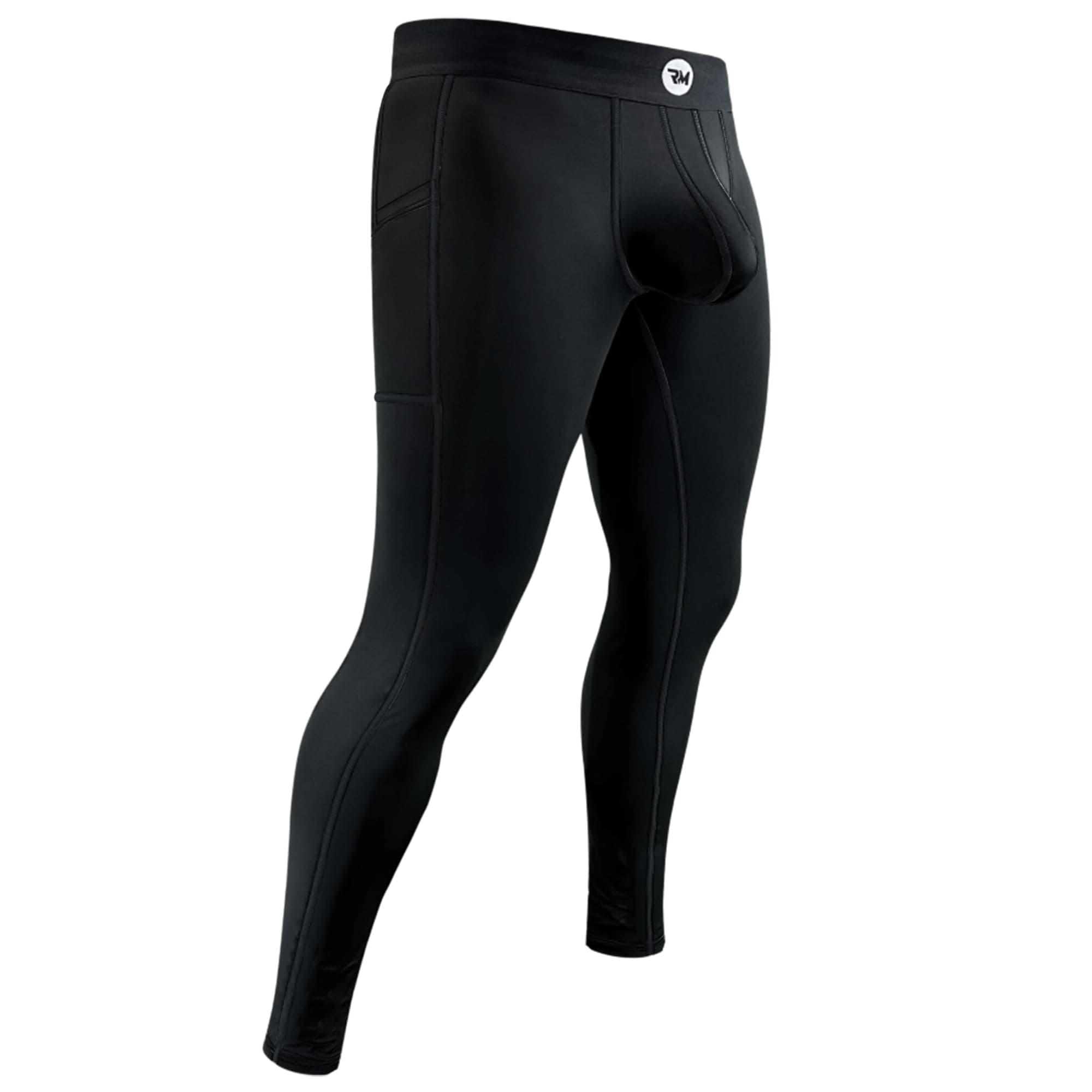 RM Real Men Men's Real Men D Pouch Thermal Compression Pants Men Compression Pants
