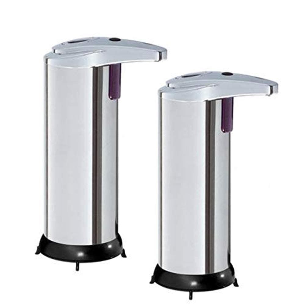 Automatic Soap Dispenser, IR Sensor Touchless Lotion Dispenser,220ML Stainless Steel, Hand Free Motion Sensor Auto soap, Soap in The Kitchen and Bathroom