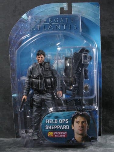 Stargate Atlantis Field Ops Lt. Colonel John Sheppard Previews Exclusive Action Figure