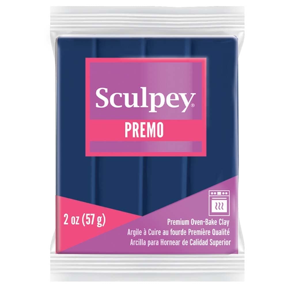 Polyform Sculpting Clay, Navy, 2oz
