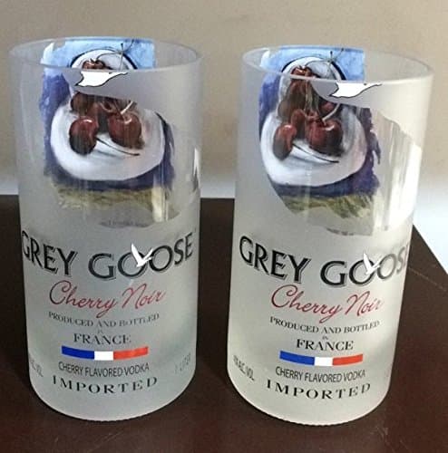 Grey Goose "Cherry Noir" Cherry Flavored Tall Glasses Set of Two