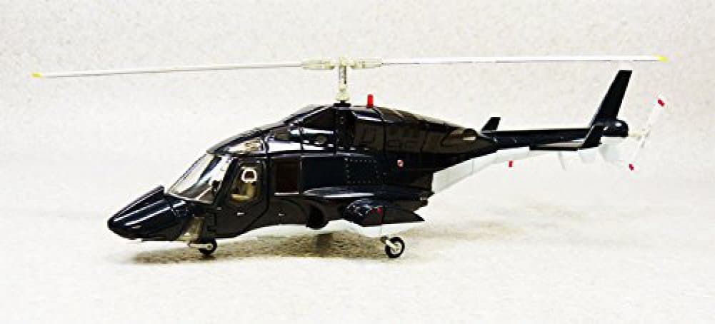 Aoshima Airwolf 1/48 Scale Metallic Black diecast Model