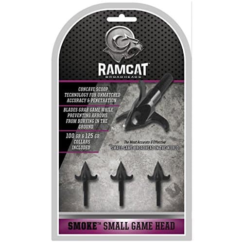 Ramcat Smoke Small Game Head 3 Pack Smoke Game Head 3 Pack, Silver