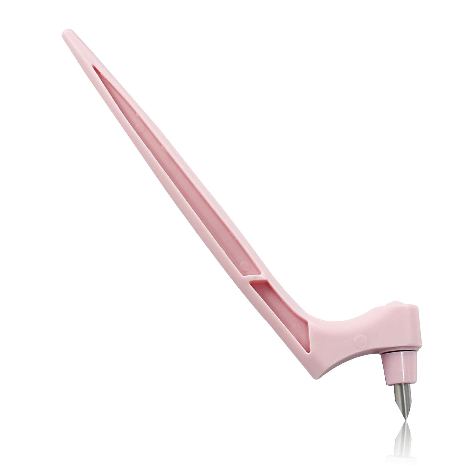 Craft Cutting Tools Pen, Craft Cutting Knives with 3 different 360 Degree Rotating Blades Stainless Steel Cutter Pen for Stencils Scrapbooks DIY Crafts (Pink)