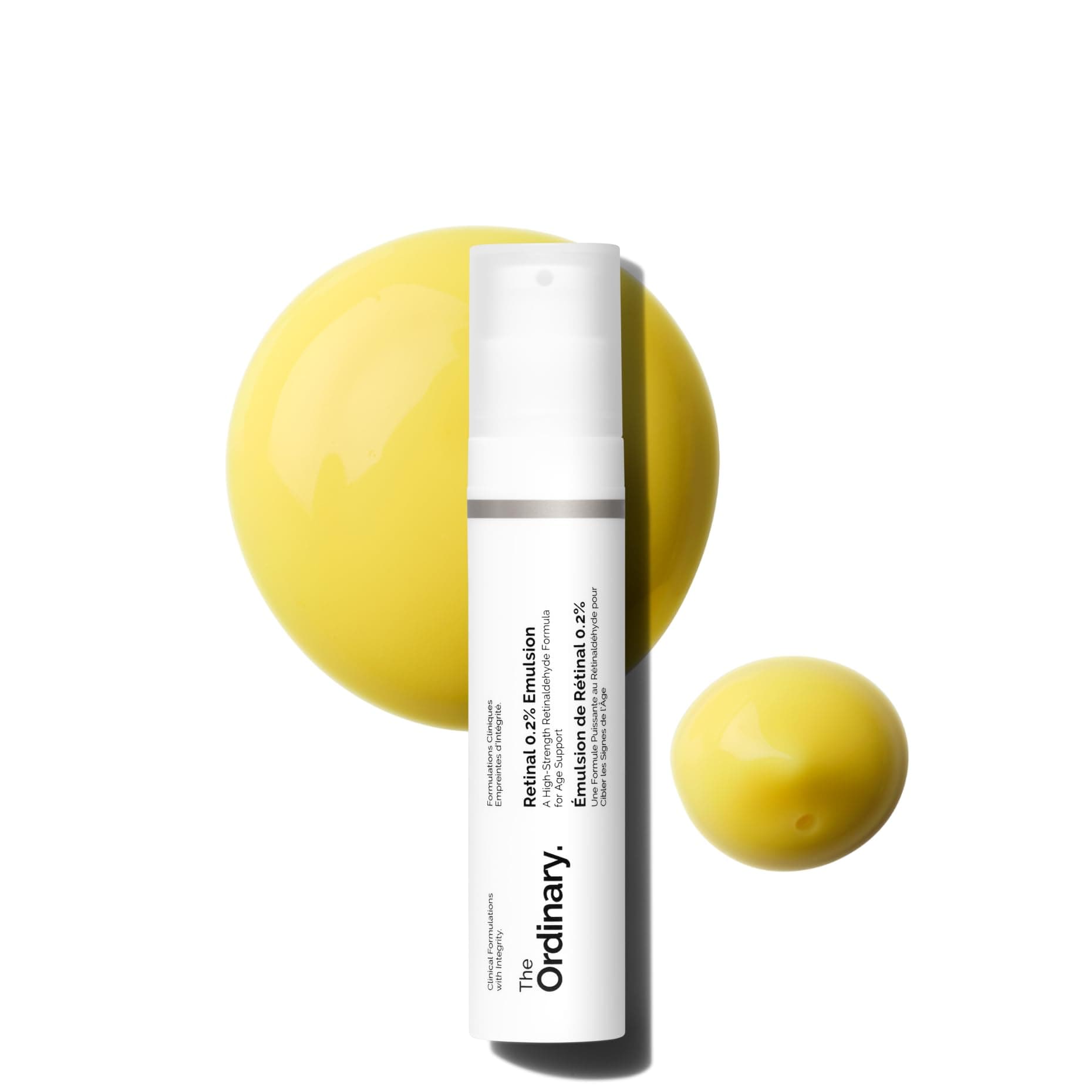 The Ordinary Retinal 0.2% Emulsion, High-Strength Retinoid Serum for Advanced Anti-Aging Support, 15ml