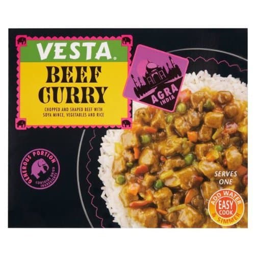 Vesta Beef Curry - 6 x 215g