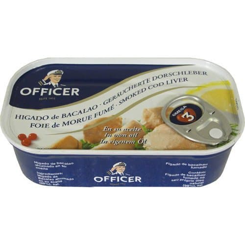 Officer Smoked Cod Liver 4.26 oz (2 PACK)