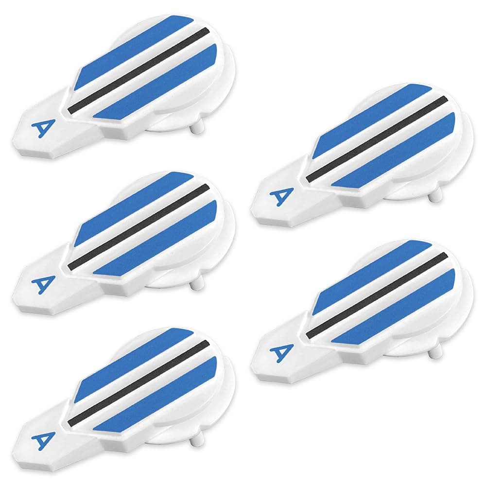 Golf Marker - Golf Accessories for Putting Aid – Golf Ball Alignment Marking Tool for Faster and More Accurate Golf Putting - Golf Ball Marker with 360° Rotation (Pack of 5)